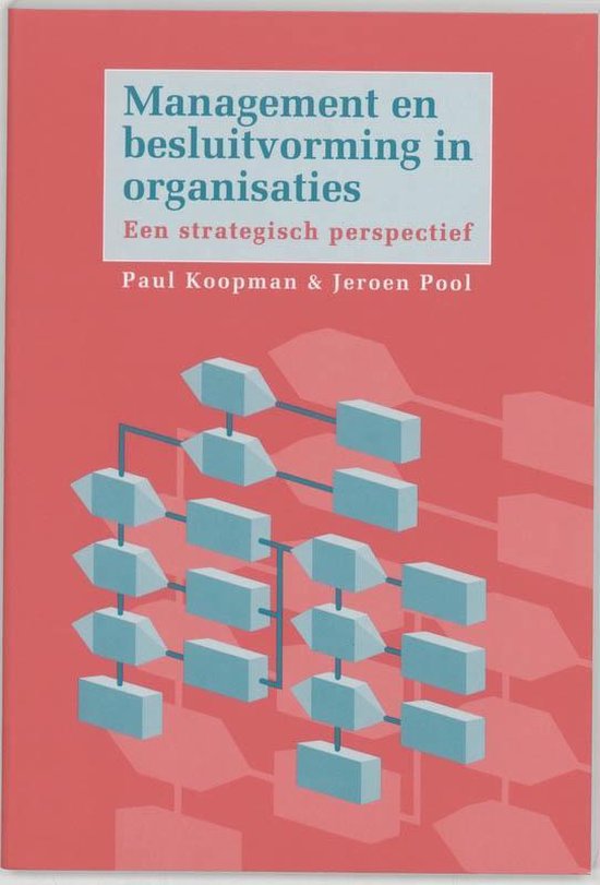 Cover van het boek 'Management en besluitvorming in organisaties / druk 1' van P.L. Koopman