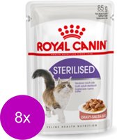 Royal Canin Fhn Adult Sterilised Mp Pouch - Kattenvoer - 8 x 12x85 g