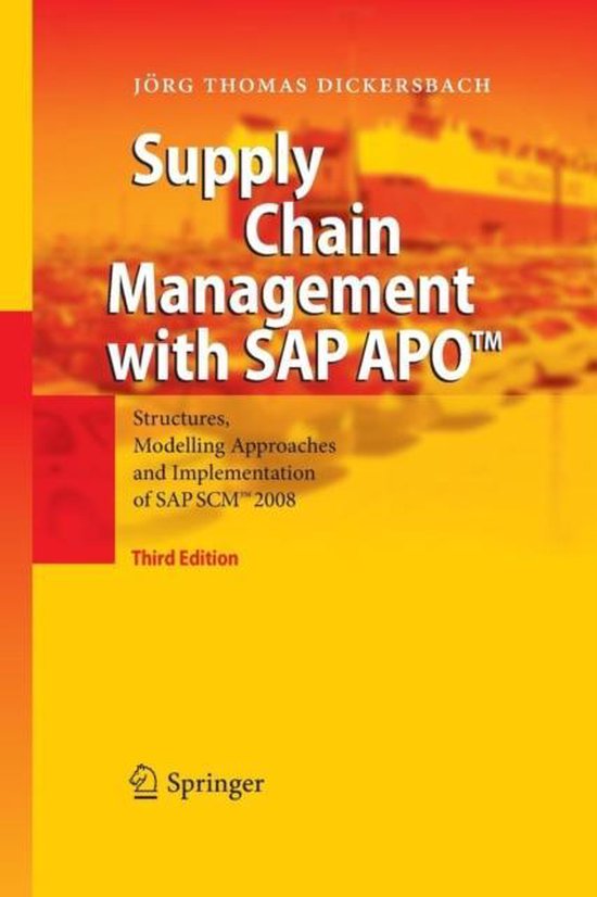 Supply Chain Management with SAP APO(TM) - cover