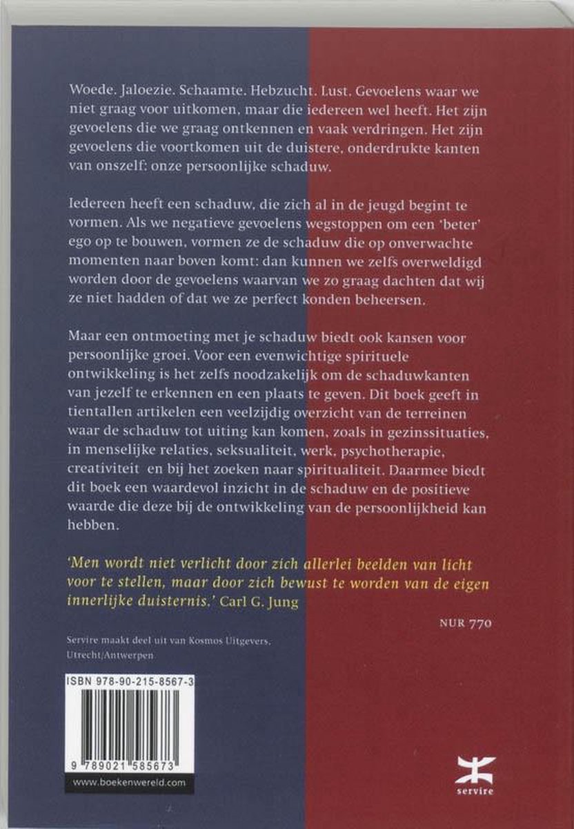 Ontmoeting met je schaduw - back cover