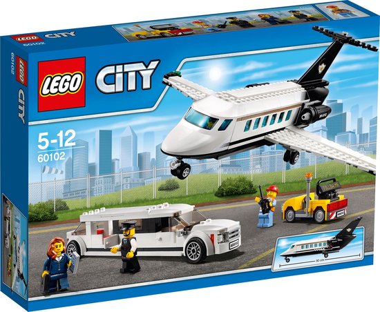 Omhoog presentatie privaat LEGO City Vliegveld VIP Service - 60102 | bol.com