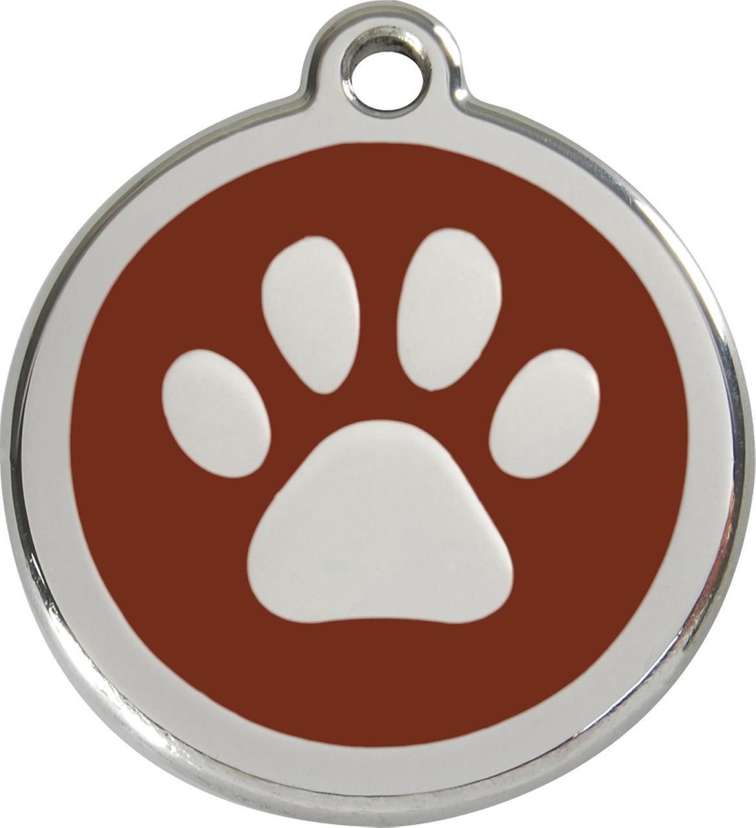 Bol.com Red Dingo Hondenpenning 30 mm pootje bruin aanbieding