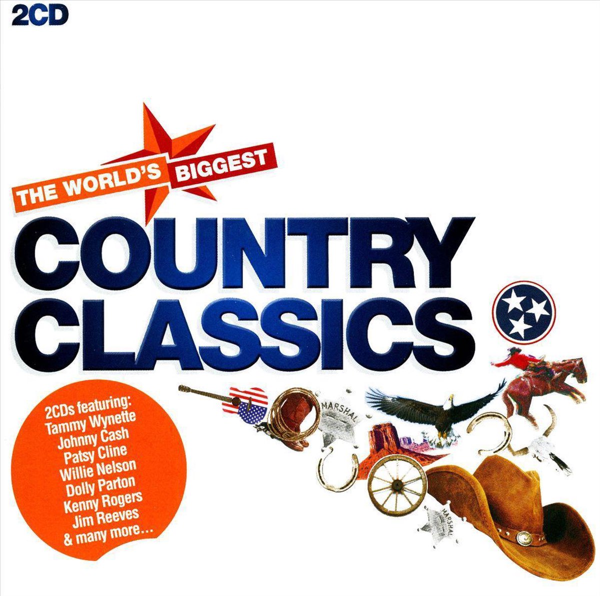 Worlds Biggest Country Classics Various Cd Album Muziek