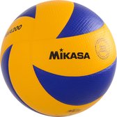 Mikasa Volleybal - geel/blauw