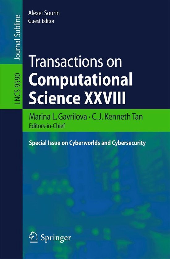 Computer Science (R0) - Transactions on Computational Scienc ... - cover