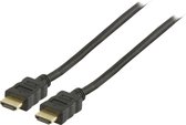 Transmedia HDMI kabel - versie 1.4 (4K 30Hz) / zwart - 10 meter