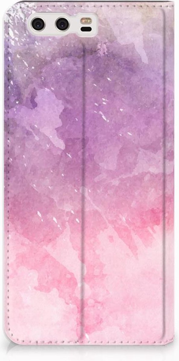 Bookcase Huawei P10 Plus Pink Purple Paint