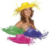 36 stuks: Hoed Carribean in 4 kleuren - assorti