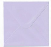 200 Luxe Vierkante enveloppen - 17x17 cm - Lila - 110 grms - 170x170 mm