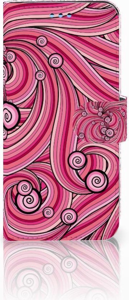 Samsung Galaxy S9 Hoesje Swirl Pink