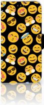 Geschikt voor Samsung Galaxy J5 2017 Wallet Book Case Design Emoji