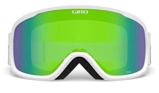 Giro GG Cruz Skibril - White Wordmark - Loden Green - Giro