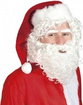 6 stuks: Set Kerstman - pruik, wenkbrauwen en baard | Kerstman | Santa