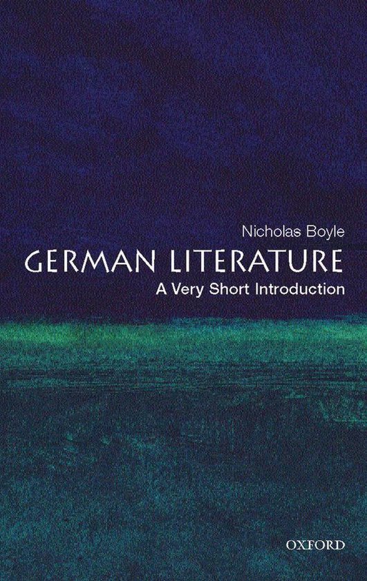 Very Short Introductions - German Literature - cover