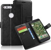 Google Pixel Cyclone Cover zwart wallet case hoesje