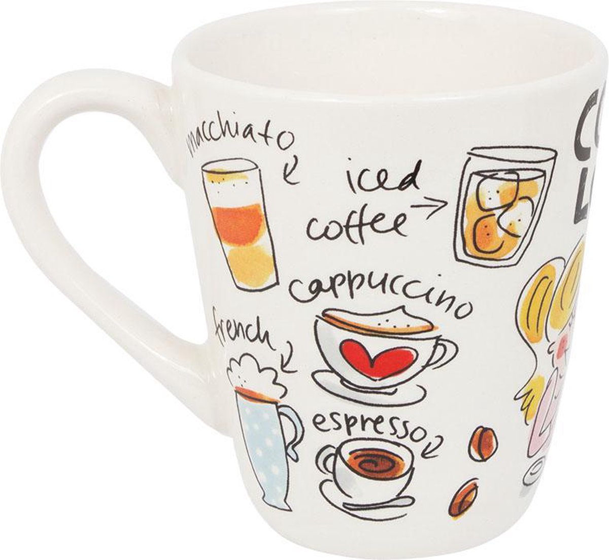 Blond Amsterdam Lovers Pasta Beker 0.3 l