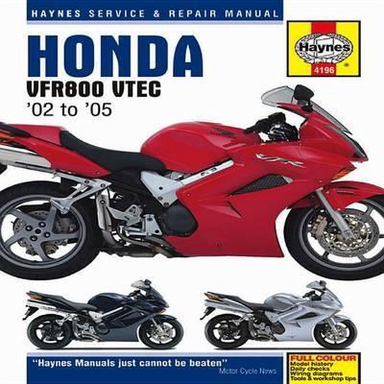 bol.com | Honda VFR800 VTEC Service and Repair Manual, Matthew Coombes
