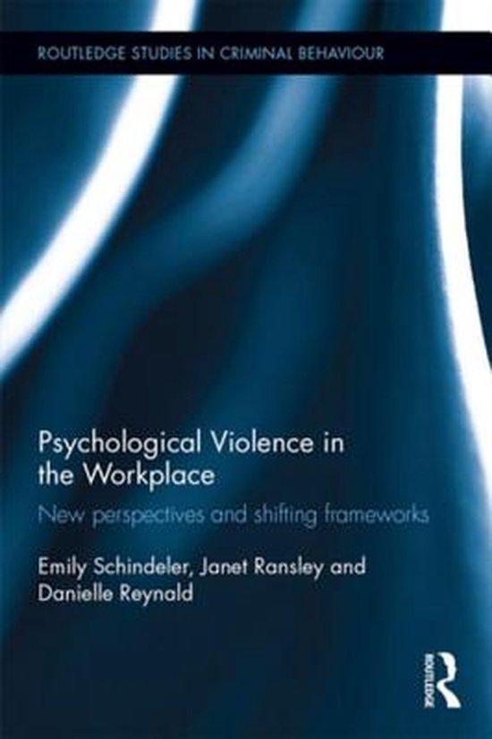 Routledge Studies in Criminal Behaviour - Psychological Viol ... - cover