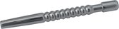 Geribbelde RVS Penisplug 10 mm