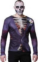 3 stuks: Fotorealistisch shirt - Bloederige Bruidegom - Medium-Large
