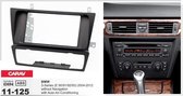 2-DIN BMW 3-Series (E90/91/E92/E93) 2004-2012  (Auto Air-Conditioning, without Navigation) afdeklijst / installatiekit Audiovolt 11-125