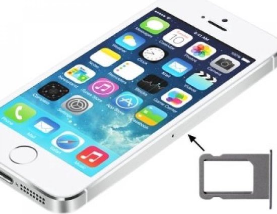 iPhone 5s / Se Simkaart Houder Grijs | bol.com