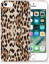 iPhone SE | 5S Uniek TPU Hoesje Leopard