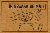 Kreisy Deurmat Urbanus Ik bewaak de mat large - 55 x 70