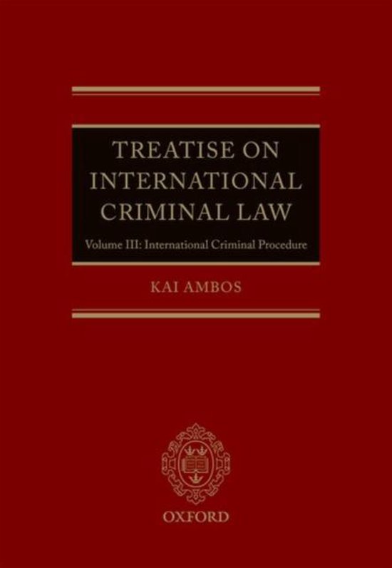 Treatise on International Criminal Law - cover