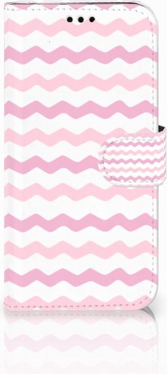 Samsung Galaxy J5 2017 Telefoon Hoesje Waves Roze