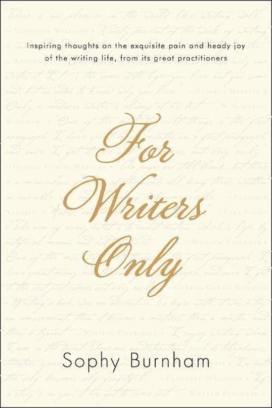 For Writers Only - cover