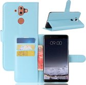Book Case - Nokia 8 Sirocco Hoesje - Lichtblauw