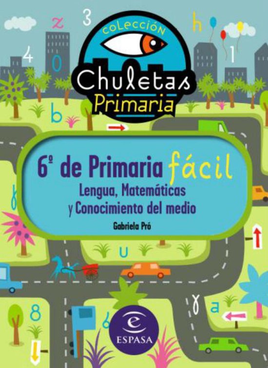 CHULETAS - 6º de Primaria fácil. Libro de Contenidos - cover