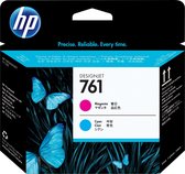 HP 761 - Inktcartridge / Magenta / Cyaan