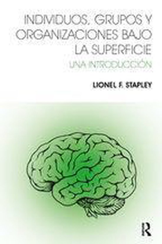 Individuos, Grupos y Organizaciones Bajo La Superficie - cover