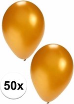Gouden ballonnen - 50 stuks - ballon versiering goud