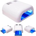UV Lamp Nageldroger - 36W | Gellak/Gelnagels/Gel Nagellak Droger - Nagellamp / Nagel Lamp - 230 Wit UV Lamp Nageldroger - 36W | Gellak/Gelnagels/Gel Nagellak Droger - Nagellamp / Nagel Lamp - 230 Wit