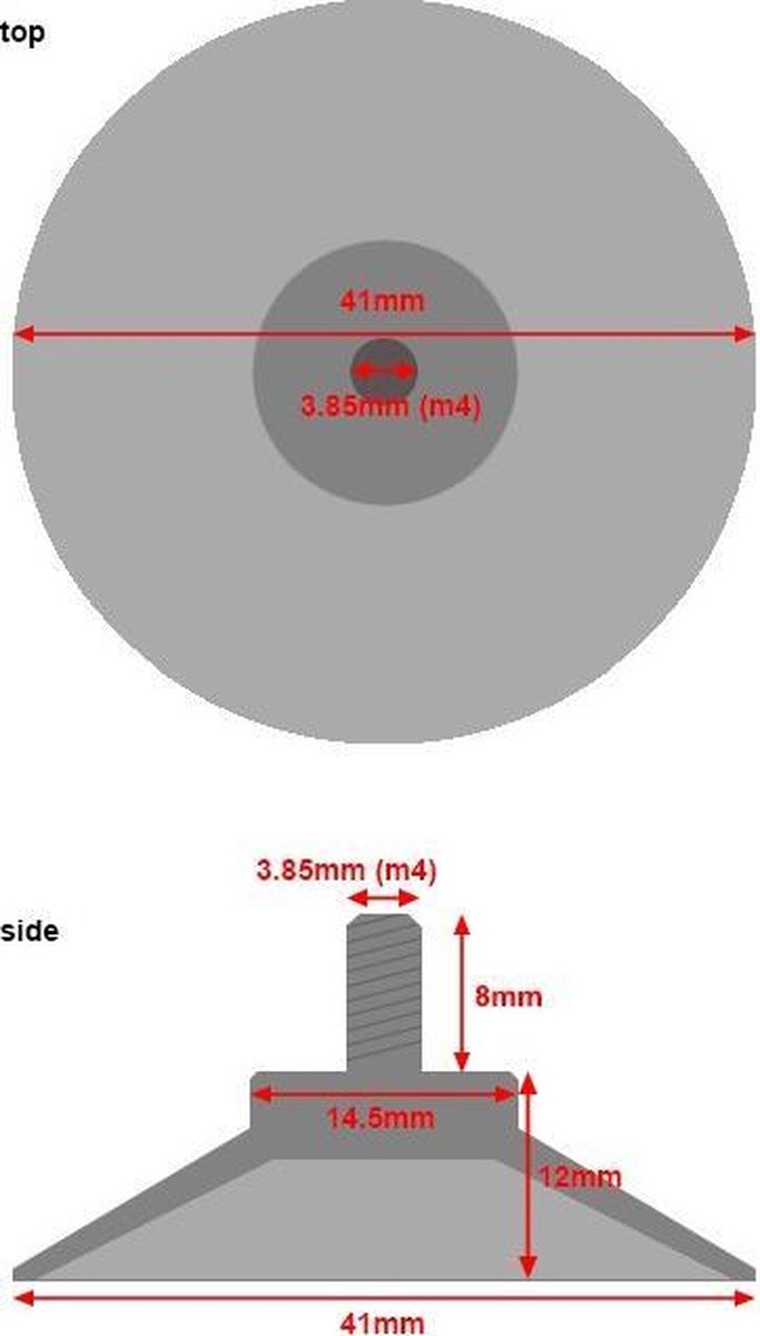 15-pack Zuignap met Schroefdraad, Zuignappen voor Ramen, Sterke Zuignappen 40mm Transparant, Schroefmoerhaak voor Auto en Raamdecoratie