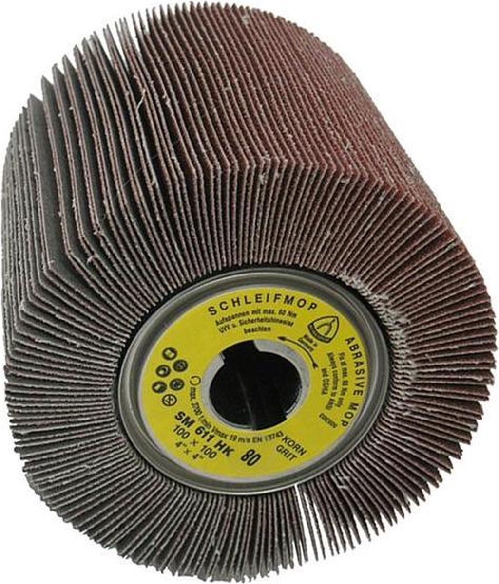 Klingspor SM 611 - Lamellenschijf - 100x100x19mm - K80
