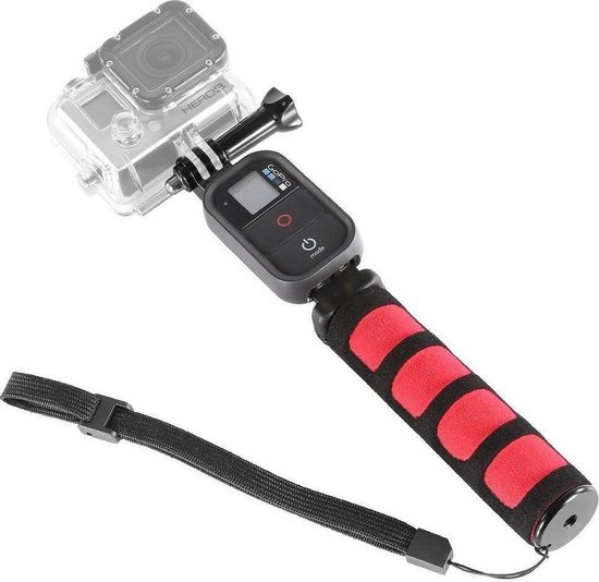 heel schuintrekken begroting Monopod Remote, Uitschuifbare GoPro Selfie Stick met clip voor GoPro Remote  | bol.com