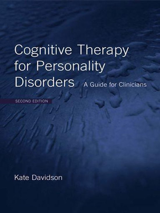 Cognitive Therapy for Personality Disorders - cover