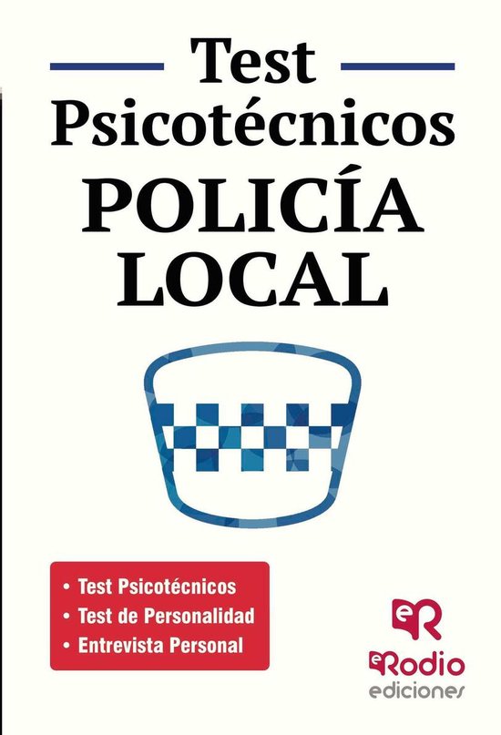 Test Psicotécnicos. Policía Local - cover