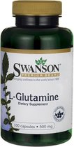 Swanson Health L-Glutamine capsules 500mg