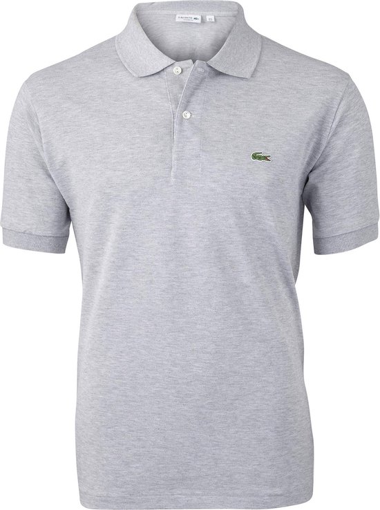 Lacoste L.12.12 Poloshirt Silver Chine - M |