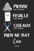 Rien ne bat Lea - Notes