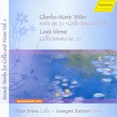 Peter Bruns & Annegret Kuttner - French Works For Cello And Piano Vol.1 (CD)