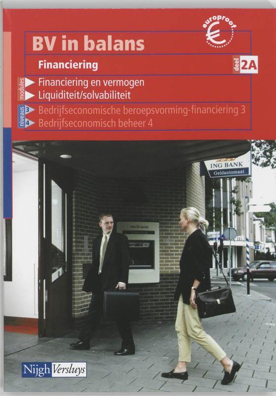 Cover van het boek 'BV in balans / Financiering 2A / deel Leerlingenboek / druk 2' van T.F.G. Suppers en E.P. van Balen