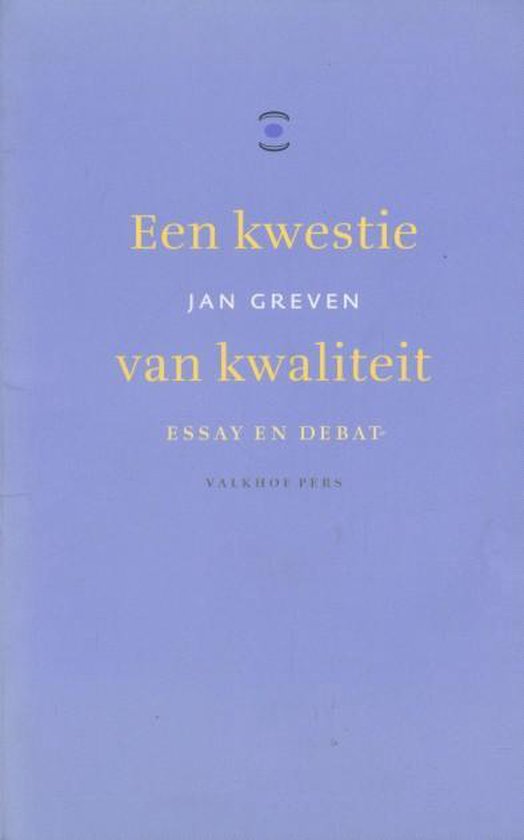 Een kwestie van kwaliteit - cover