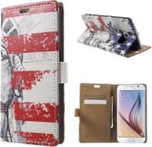 Statue of Liberty wallet case Samsung Galaxy S6