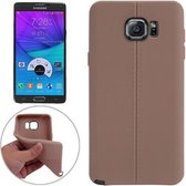 Samsung Galaxy Note 5 - hoes, cover, case - TPU -  Beige - Mat